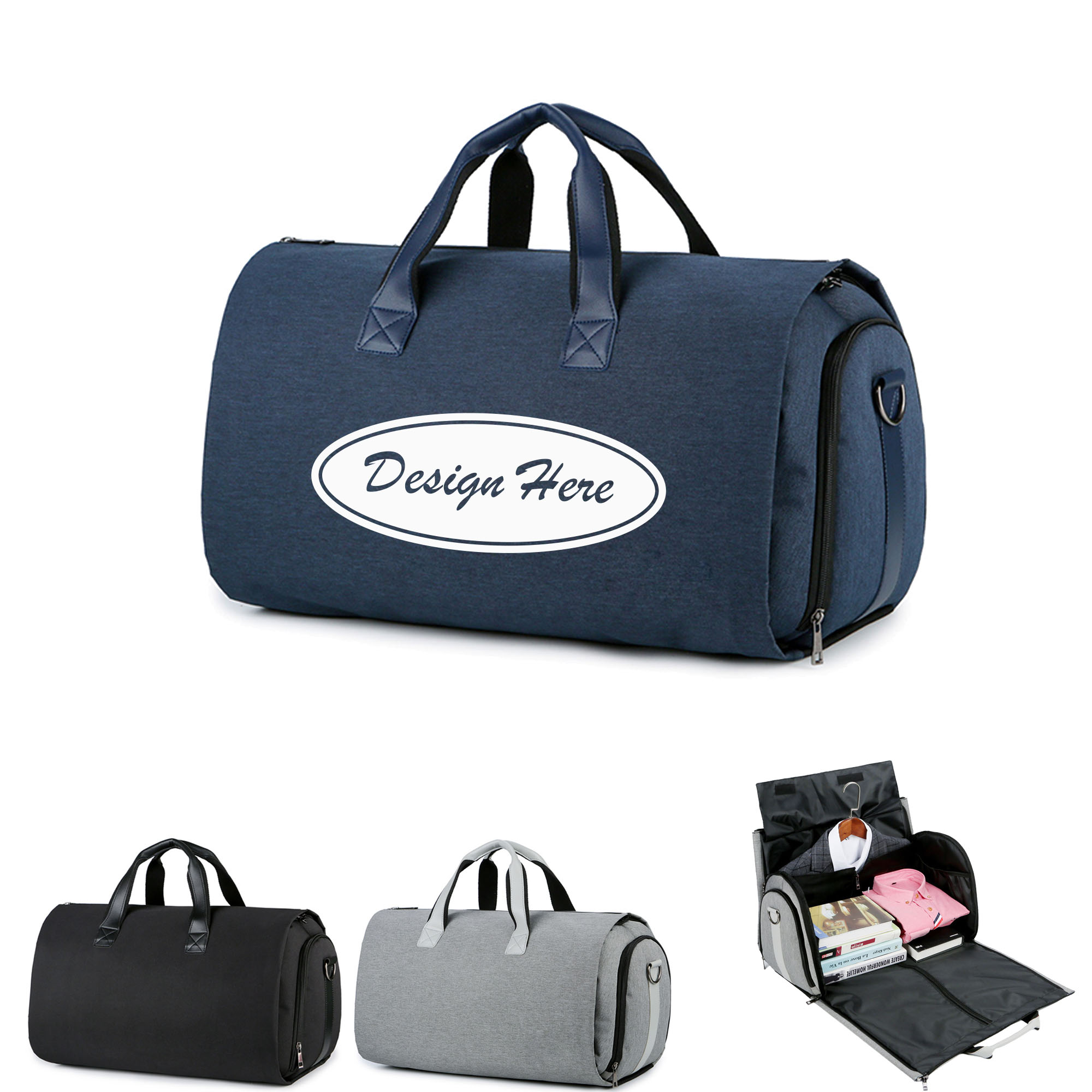 Waterproof Shoulder Travel Bag with Wet and Dry Separation 2