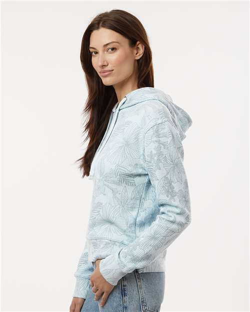 Women's Maddie Floral Print Hooded Sweatshirt - W24105 17