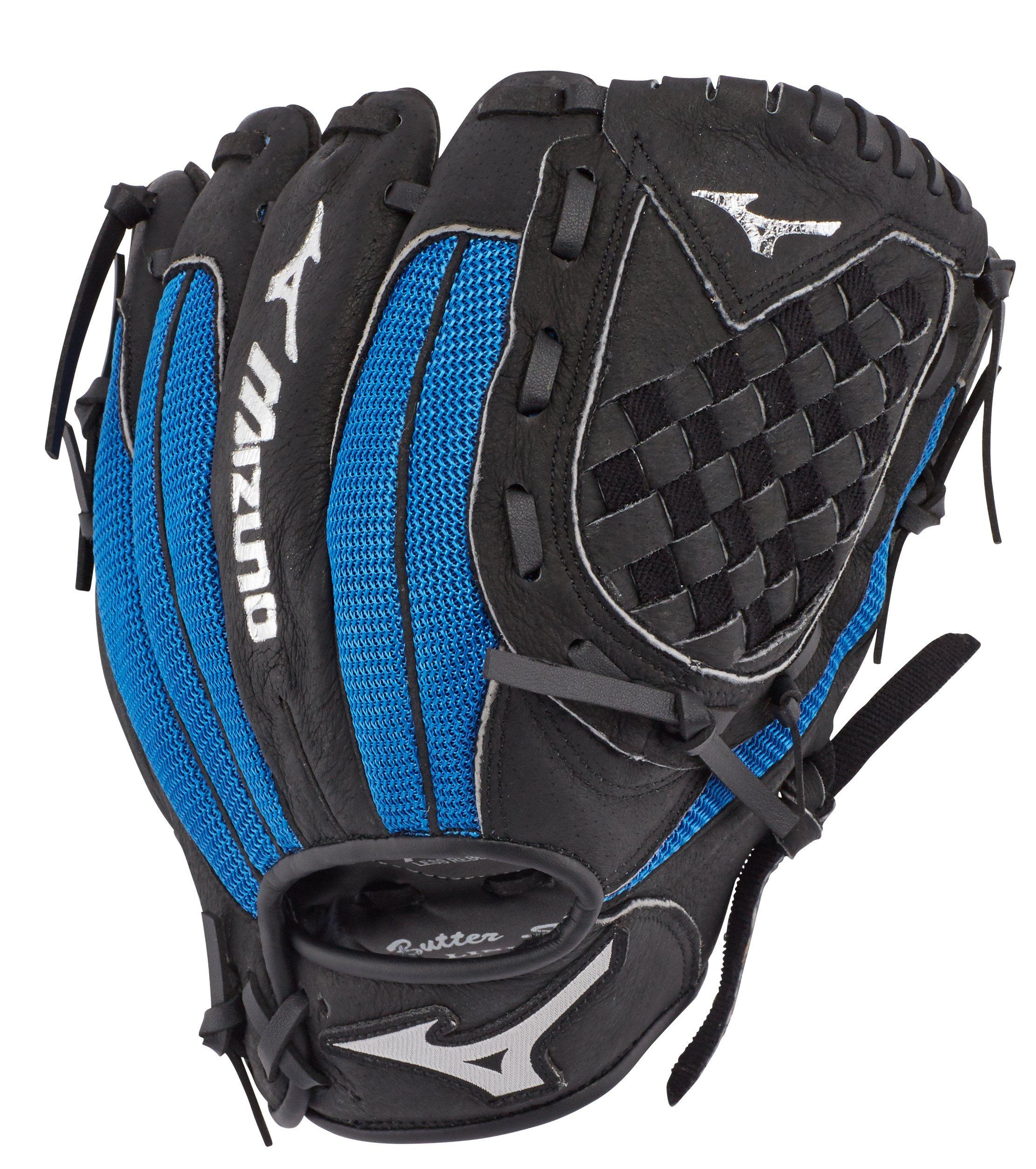 Prospect Series PowerClose Baseball Glove 10.5", Tartan Flex Web, Full Grain Pigskin, Mesh 1