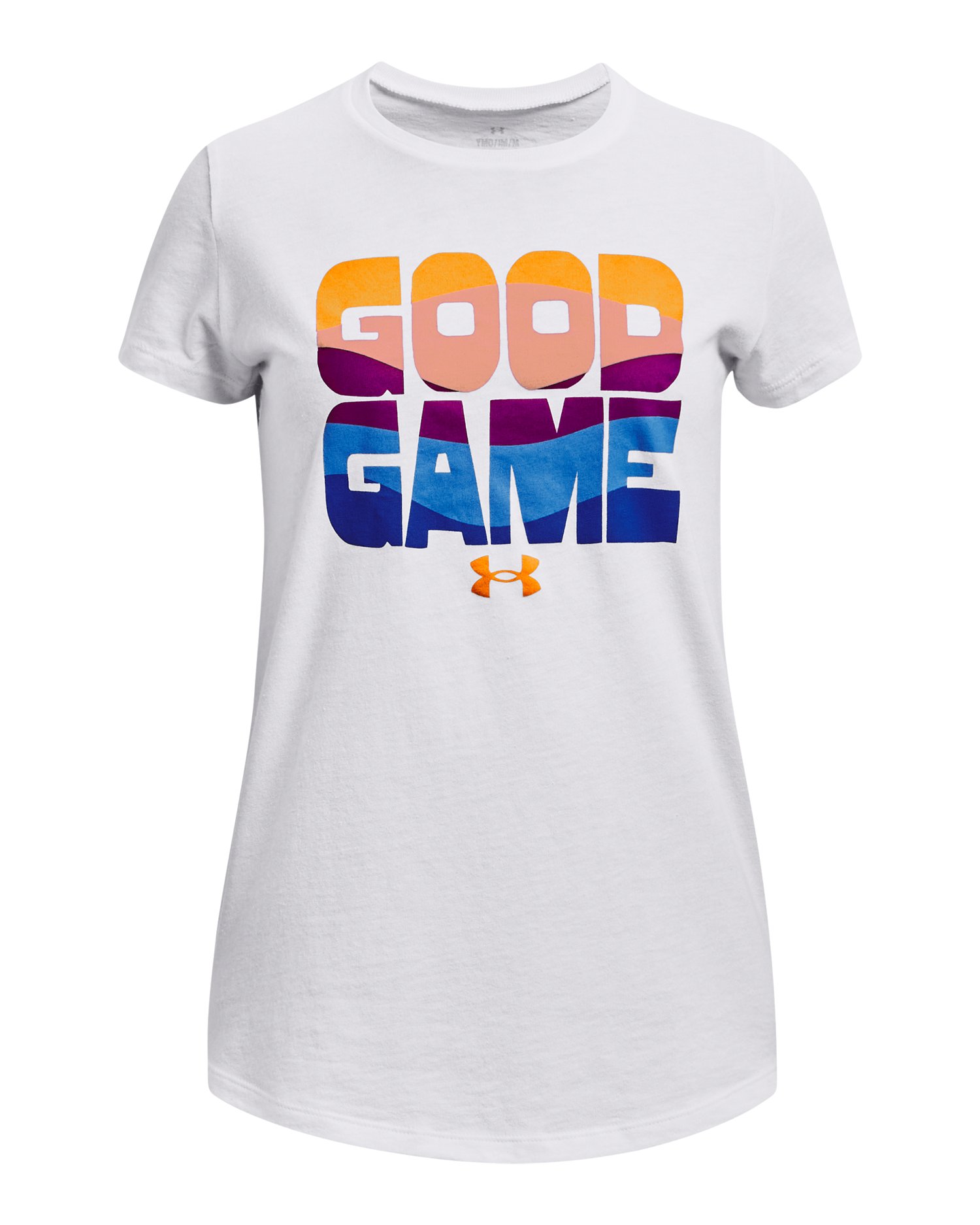 UA Good Game Wave Girls' Short Sleeve 2