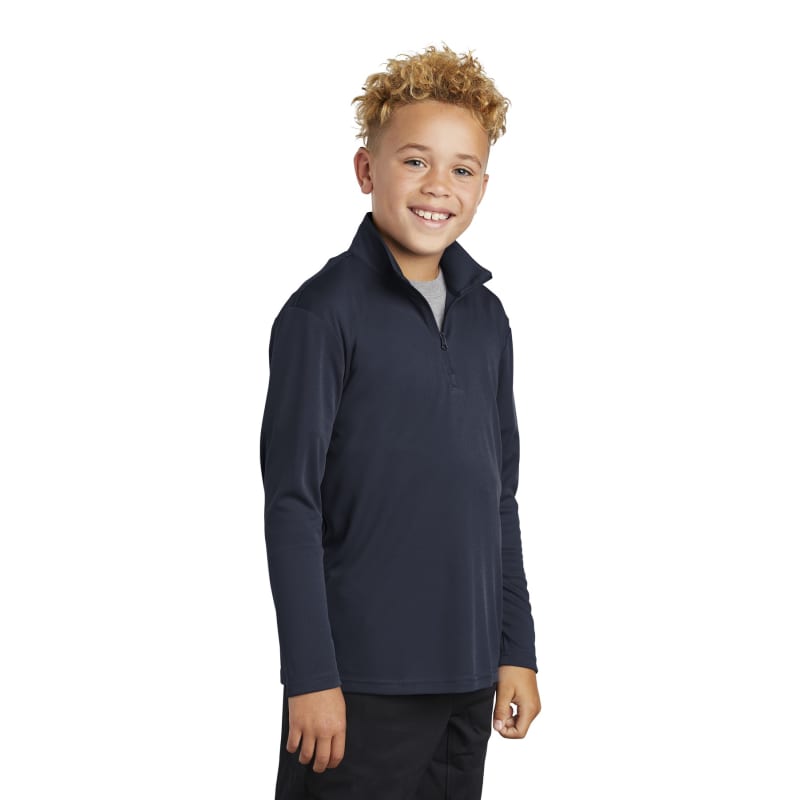 Sport-Tek Youth PosiCharge Competitor 1/4-Zip Pullover. 21