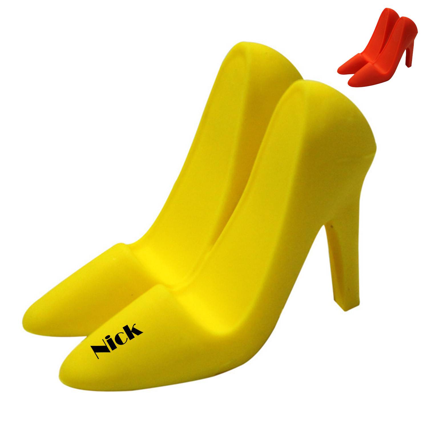 Mini High Heels Silicone Cell Phone Holder 3