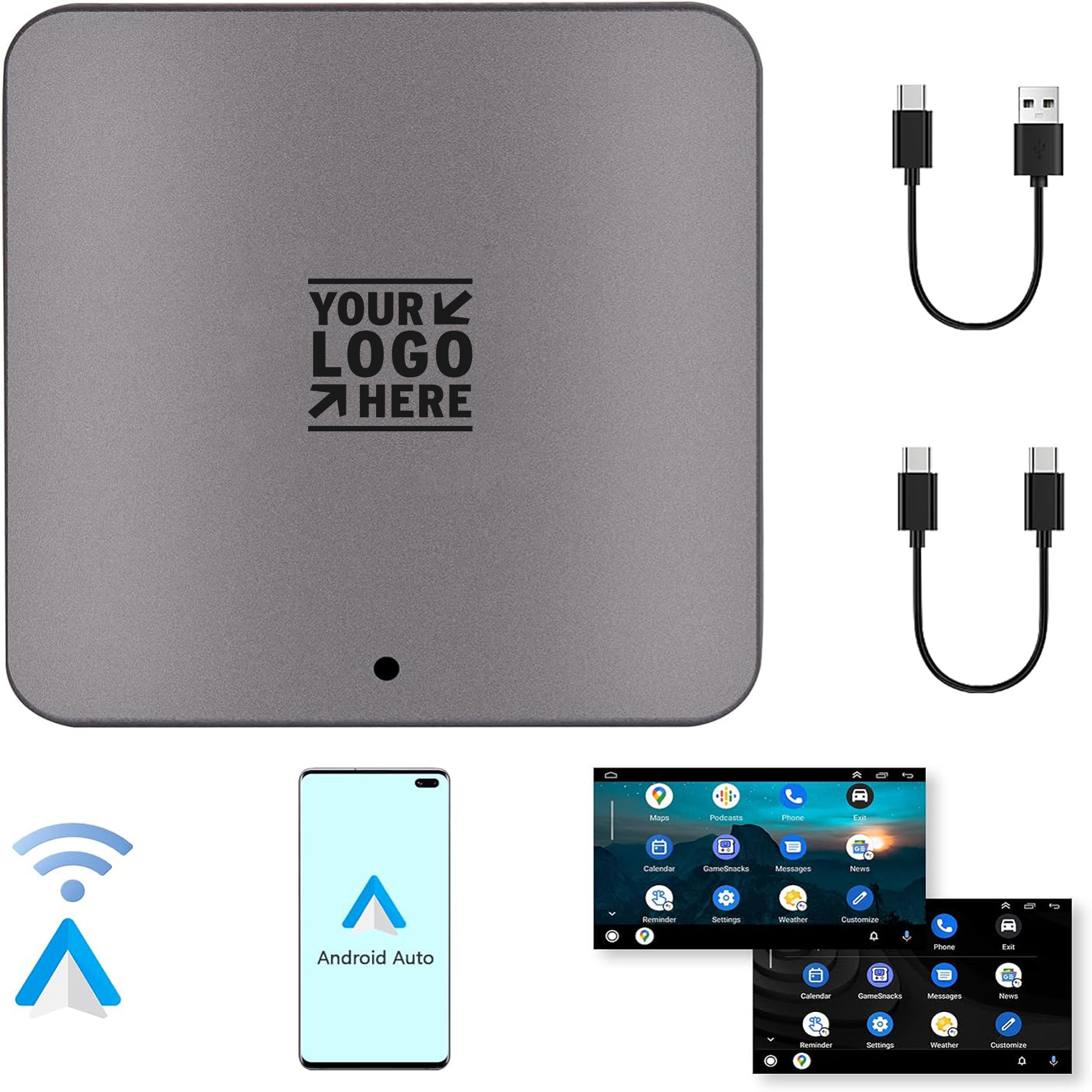 Fit For Most Cars 2023 New Upgrade Factory Wireless Android Auto Adapter 1