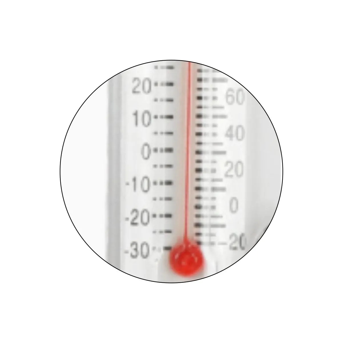 ABS Compass Thermometer Keychain 5