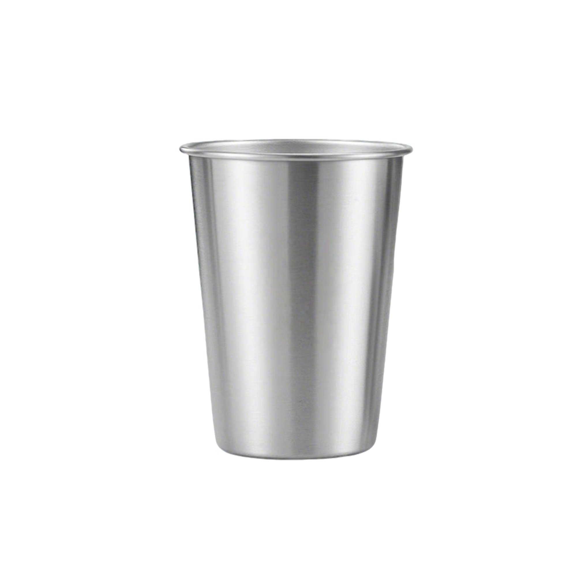 Stainless Steel Pint Cup 16 Ounce Powder Coated Black 8