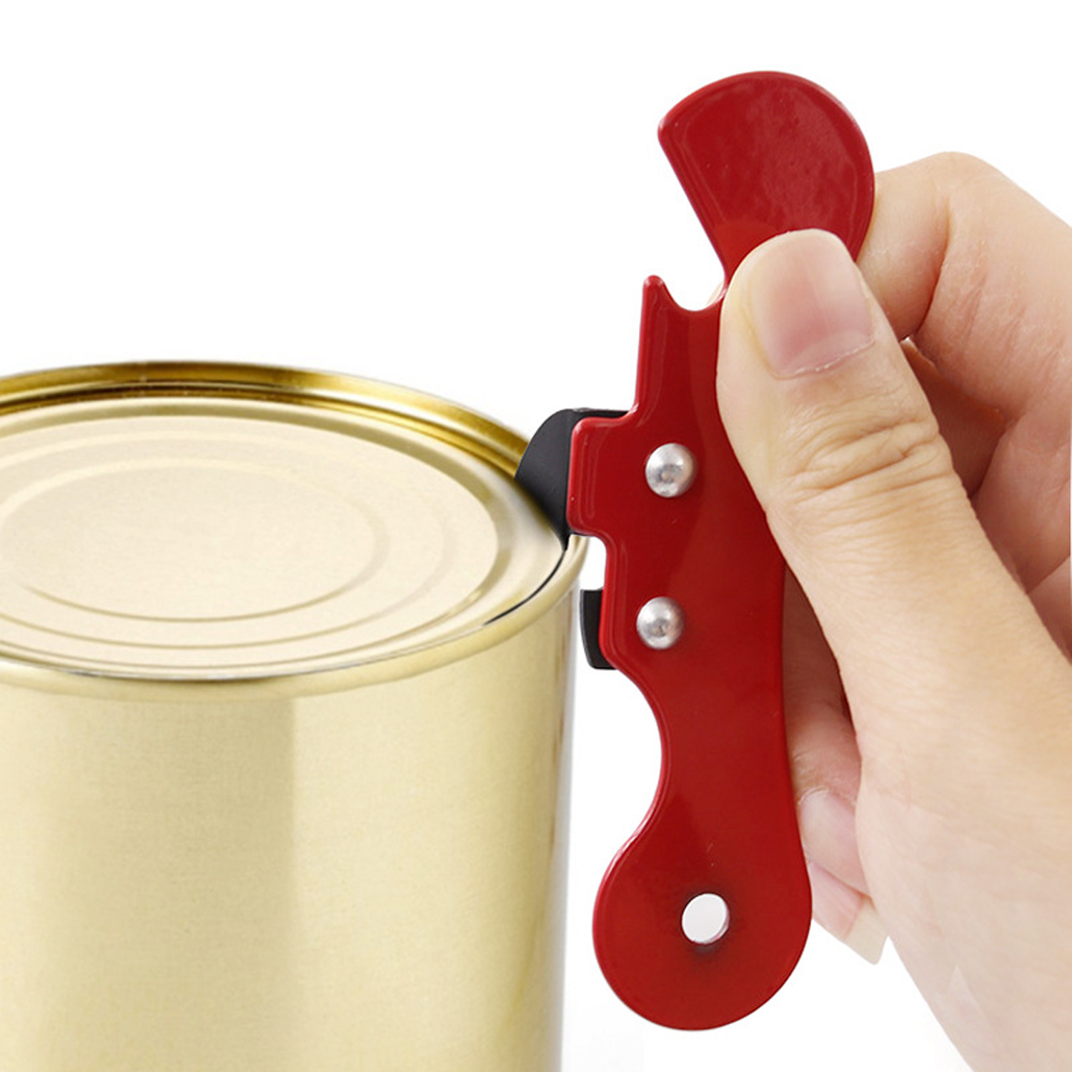 Simple multi-purpose can opener 9