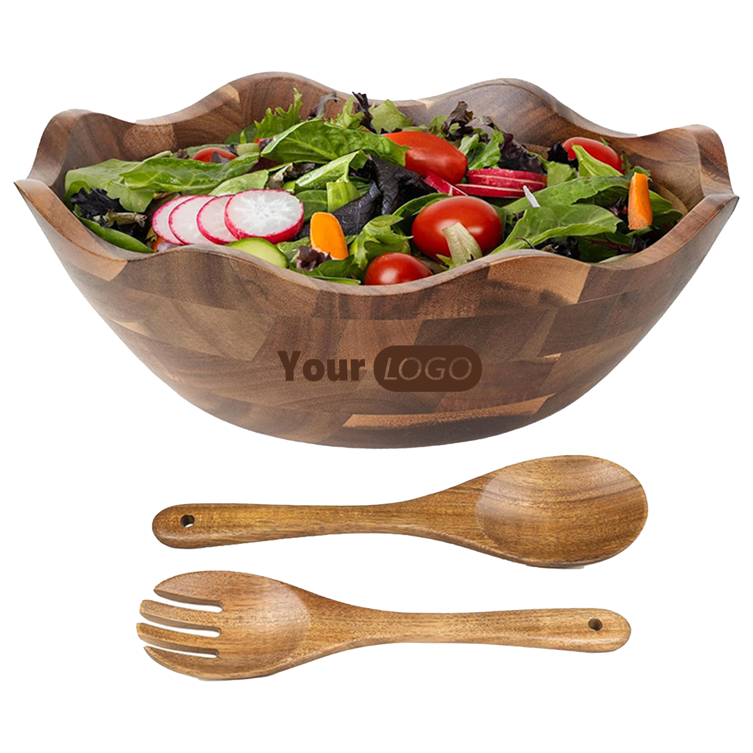 Wooden Salad Bowl 2
