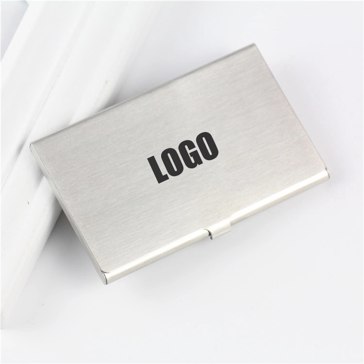 Custom Stainless Steel Business Card Holder 1