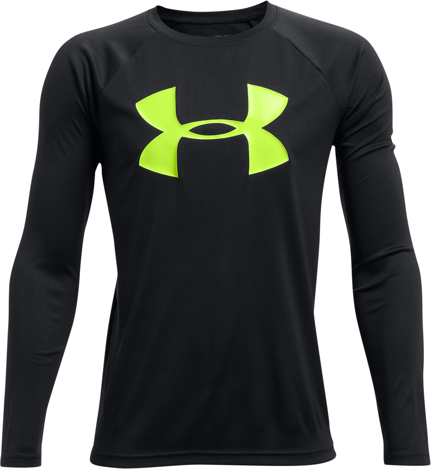 Boys' UA Tech Big Logo Long Sleeve 2