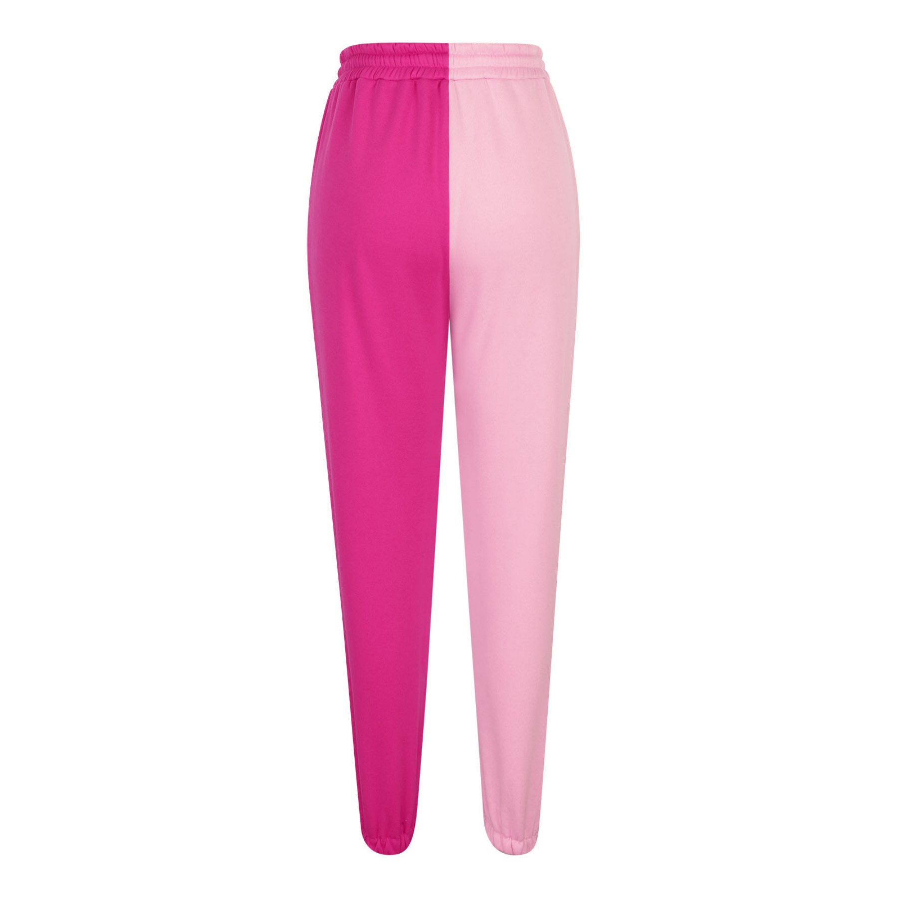 Color Block Drawstring Sweatpants Womens Chic Pants 5