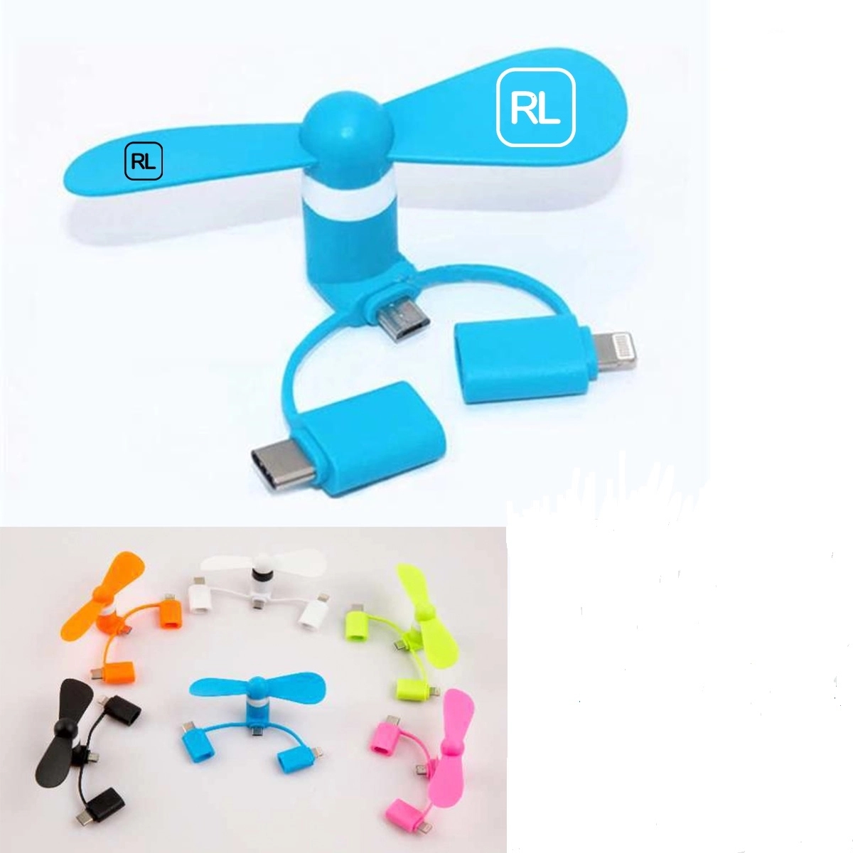 3 In 1 Usb Mini Fan 2