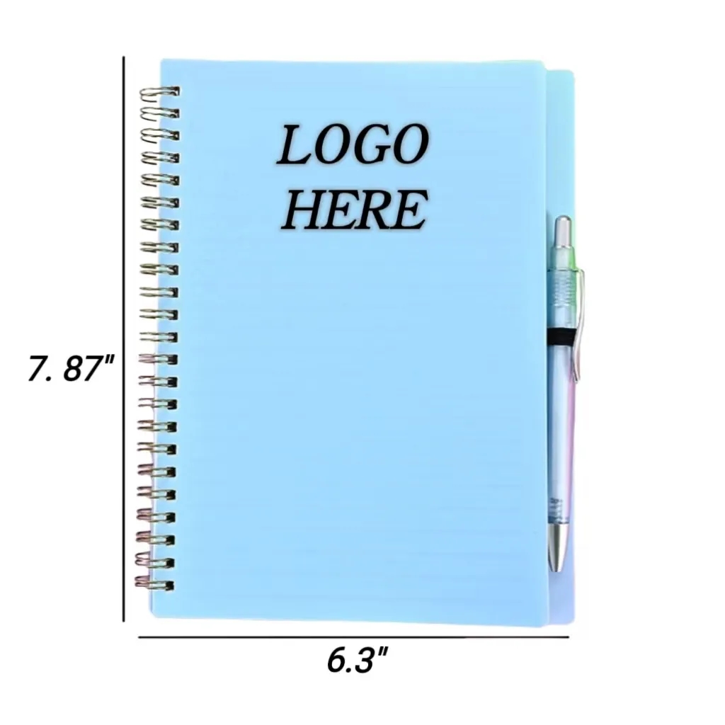 A5 College Spiral Notebook With Pen 2