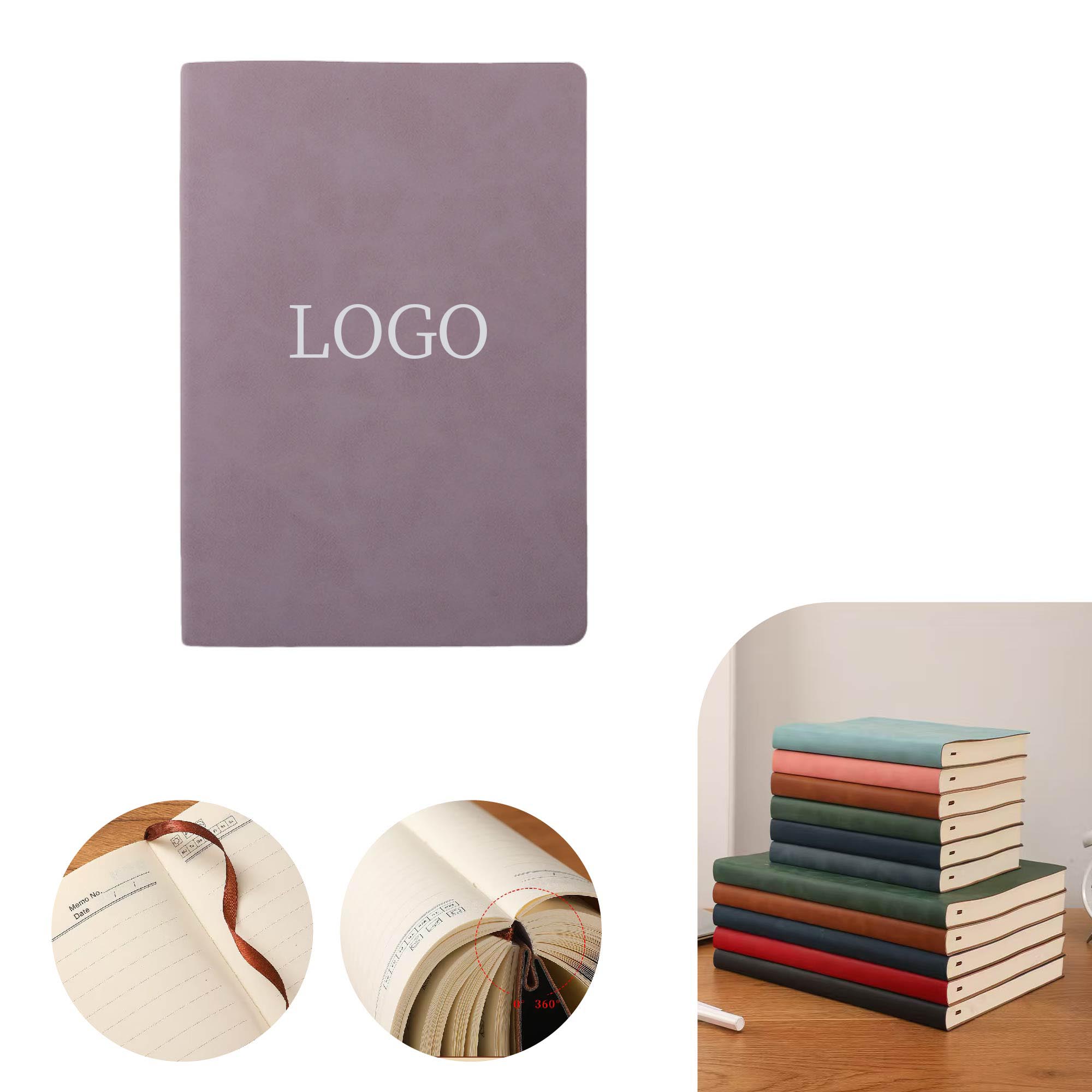 MOQ 10 pcs Soft Leather Journal 1