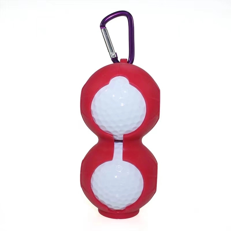 Silicone Golf Ball Holder- Double 7