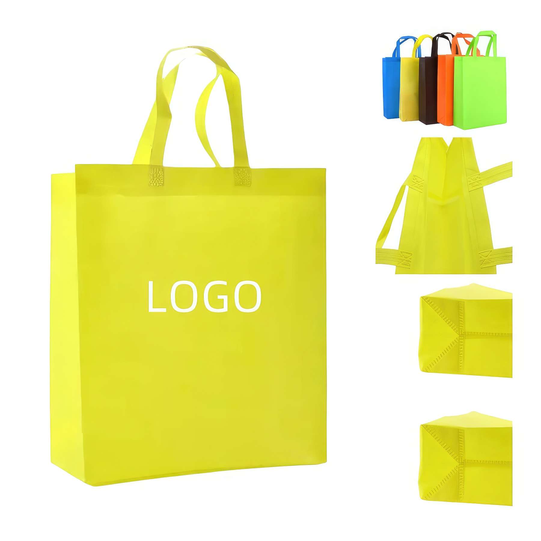 Reusable Nonwoven Shopping Tote Bags 2