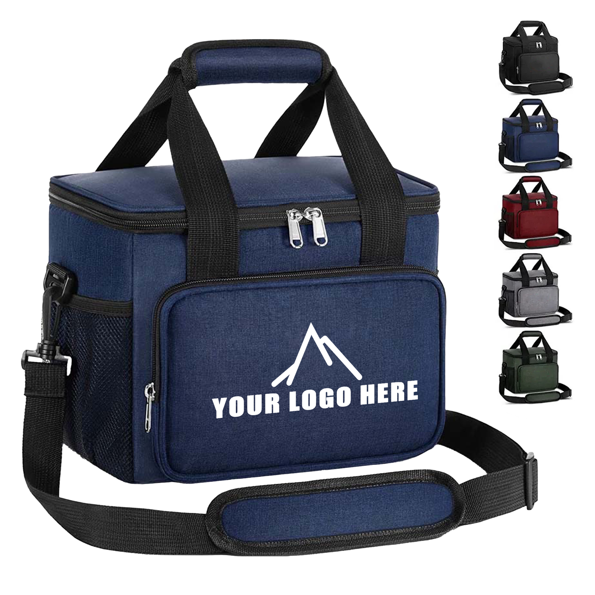 Insulated Oxford Fabric Cooler Lunch Bag 2