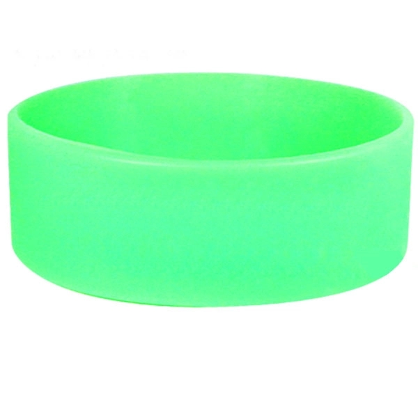 Luminous Silicone Bracelet - 1 Inch 1