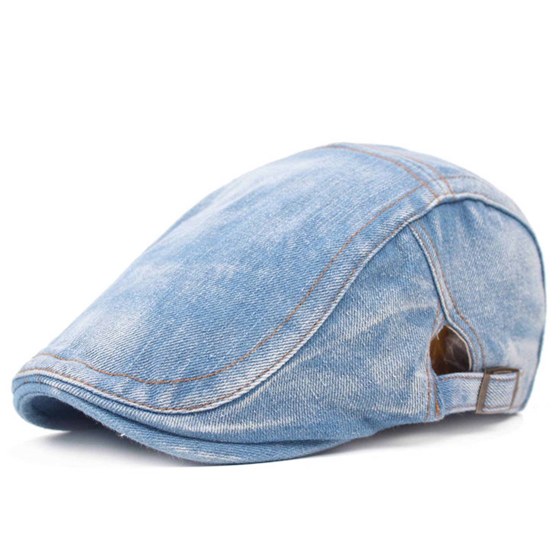 Denim Newsboy Cap for Men Women 4
