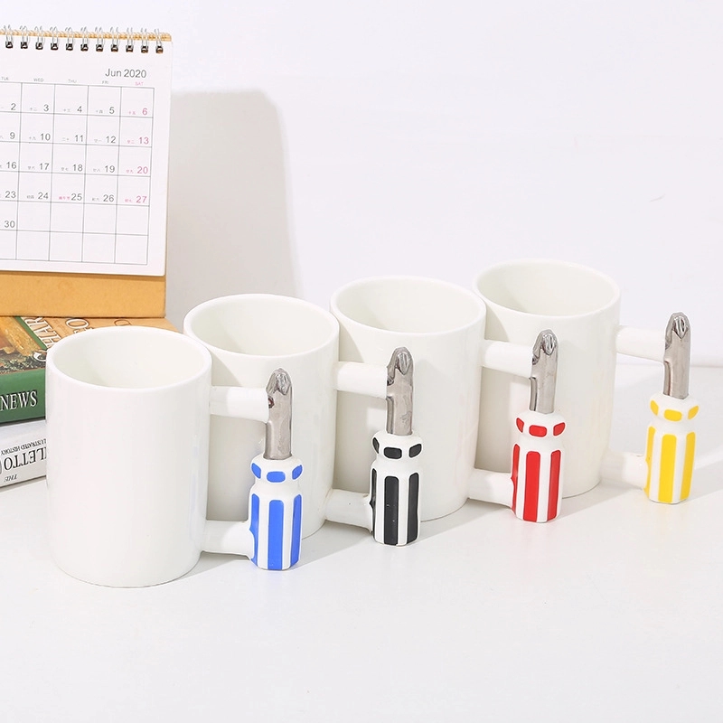 Custom 17 oz Tool Shaped Ceramic Mug 3