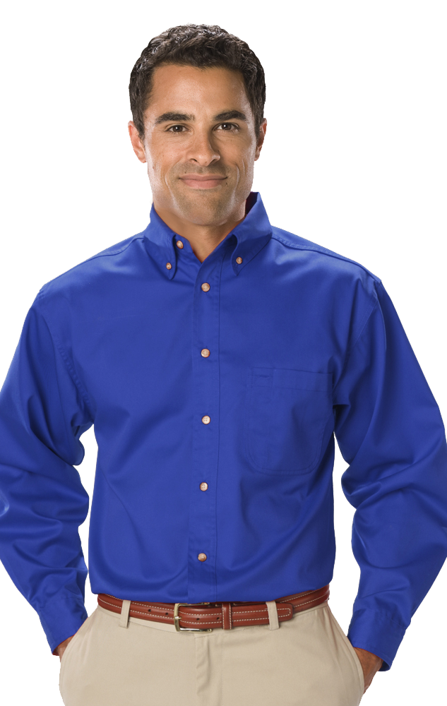 Men's Scotchgard Twill L/S Shirt 28