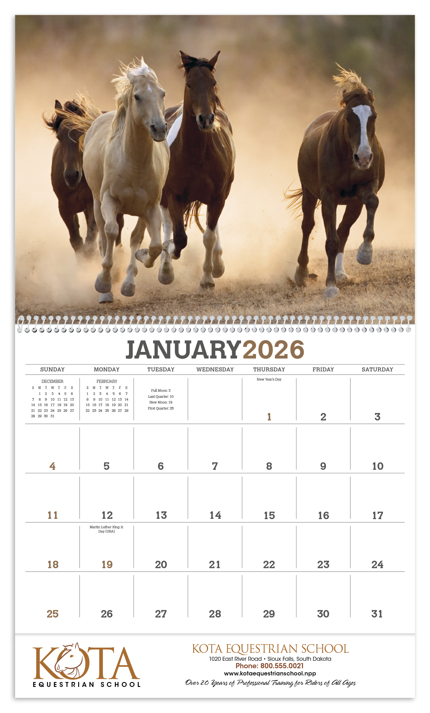 Triumph® Calendars Horses Calendar 105