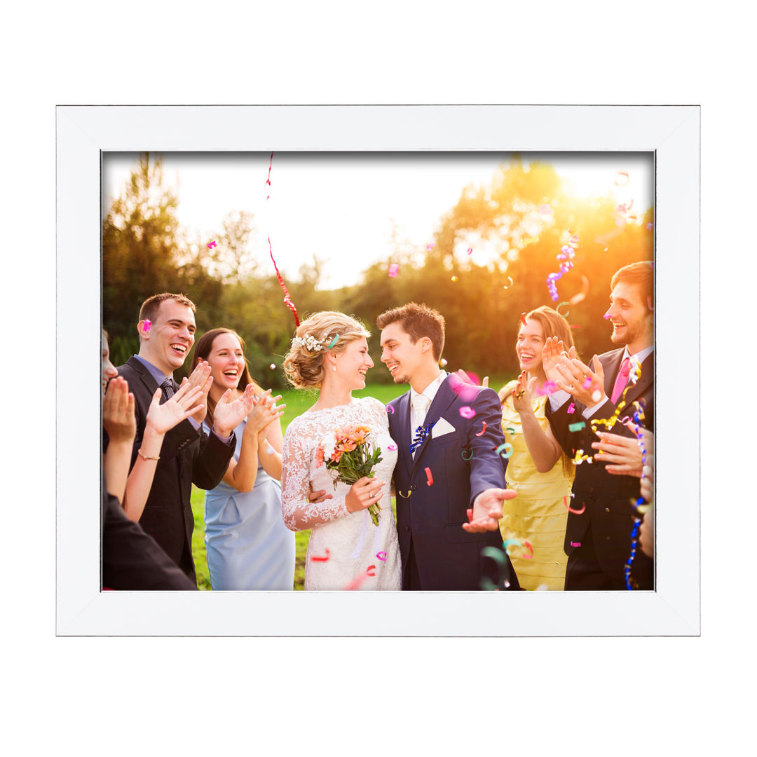 Luisa Frame - White/Silver 2