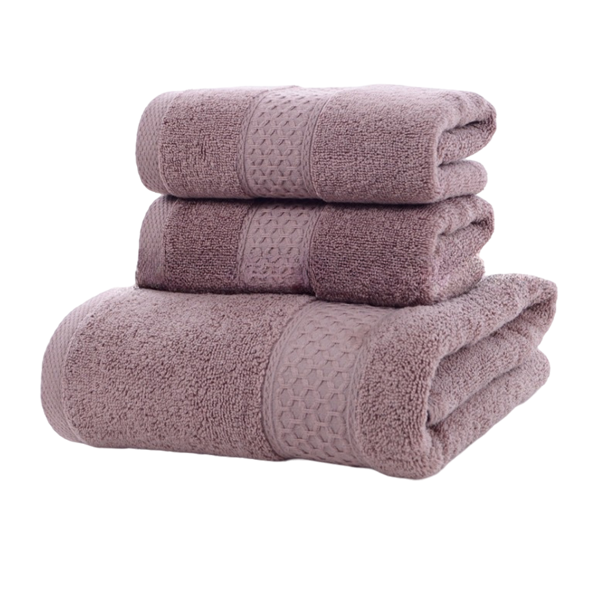 3-Piece Luxury Bath Towel Set