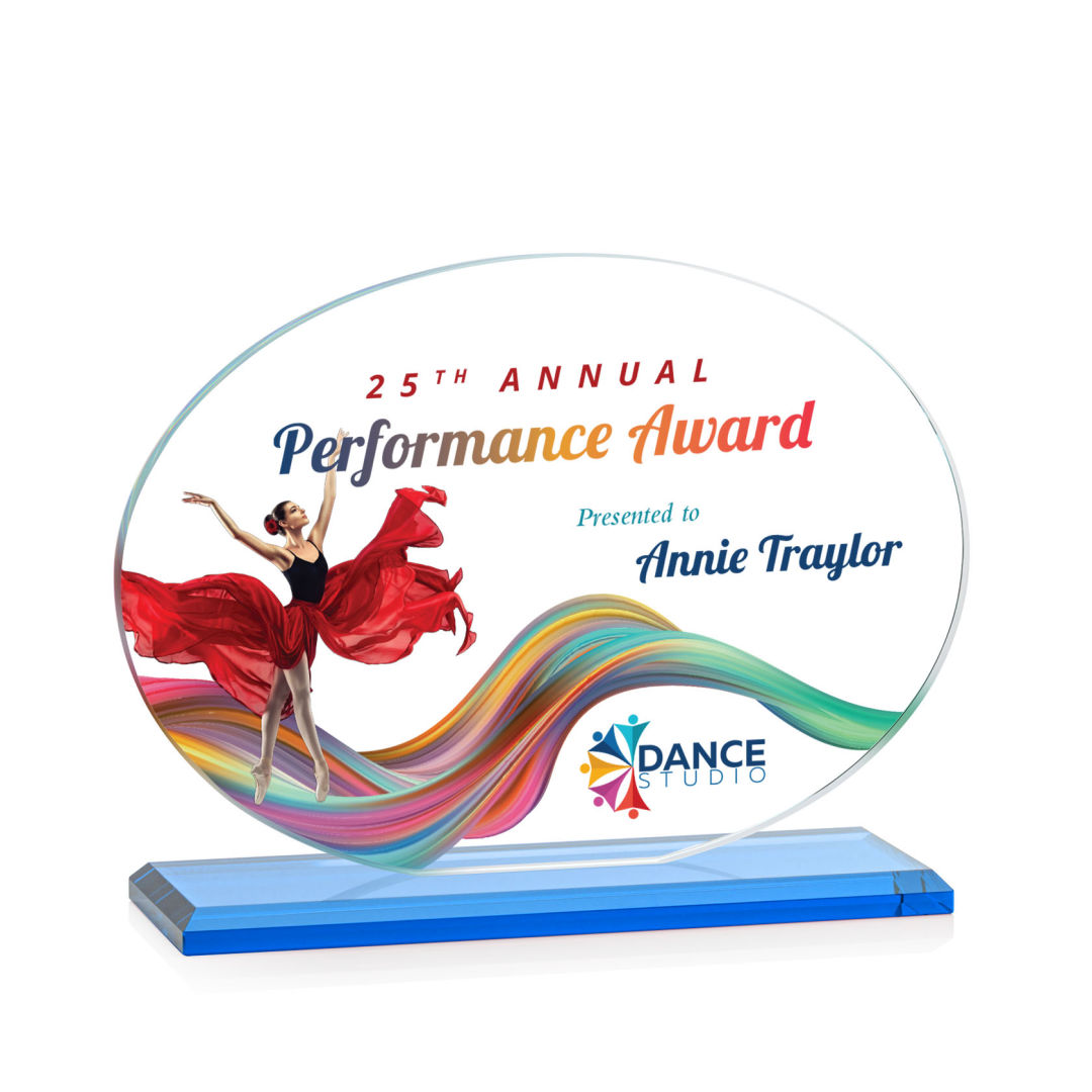 Austin (Horiz) VividPrint™ Award - Sky Blue 9