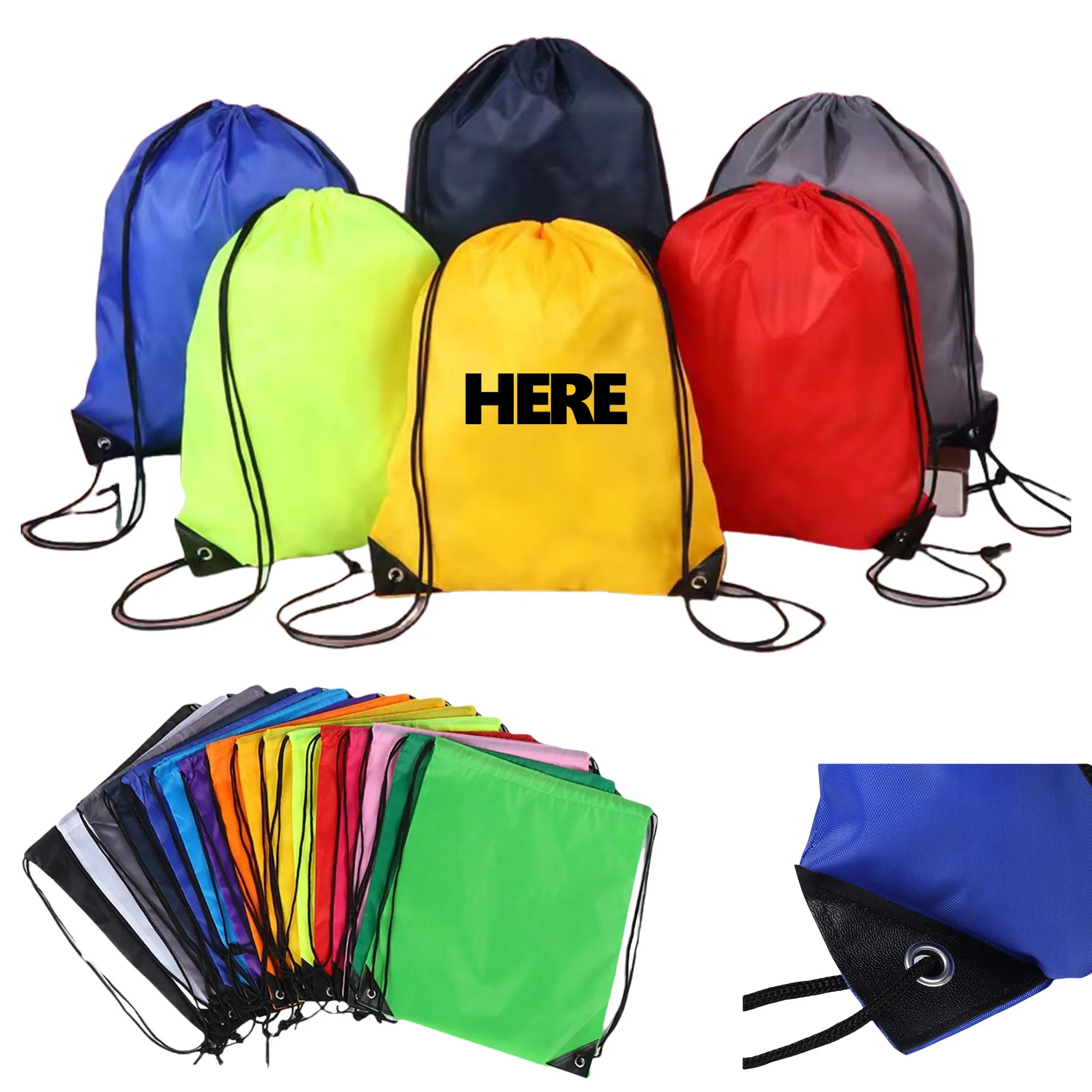 Sport Drawstring Backpack Bag