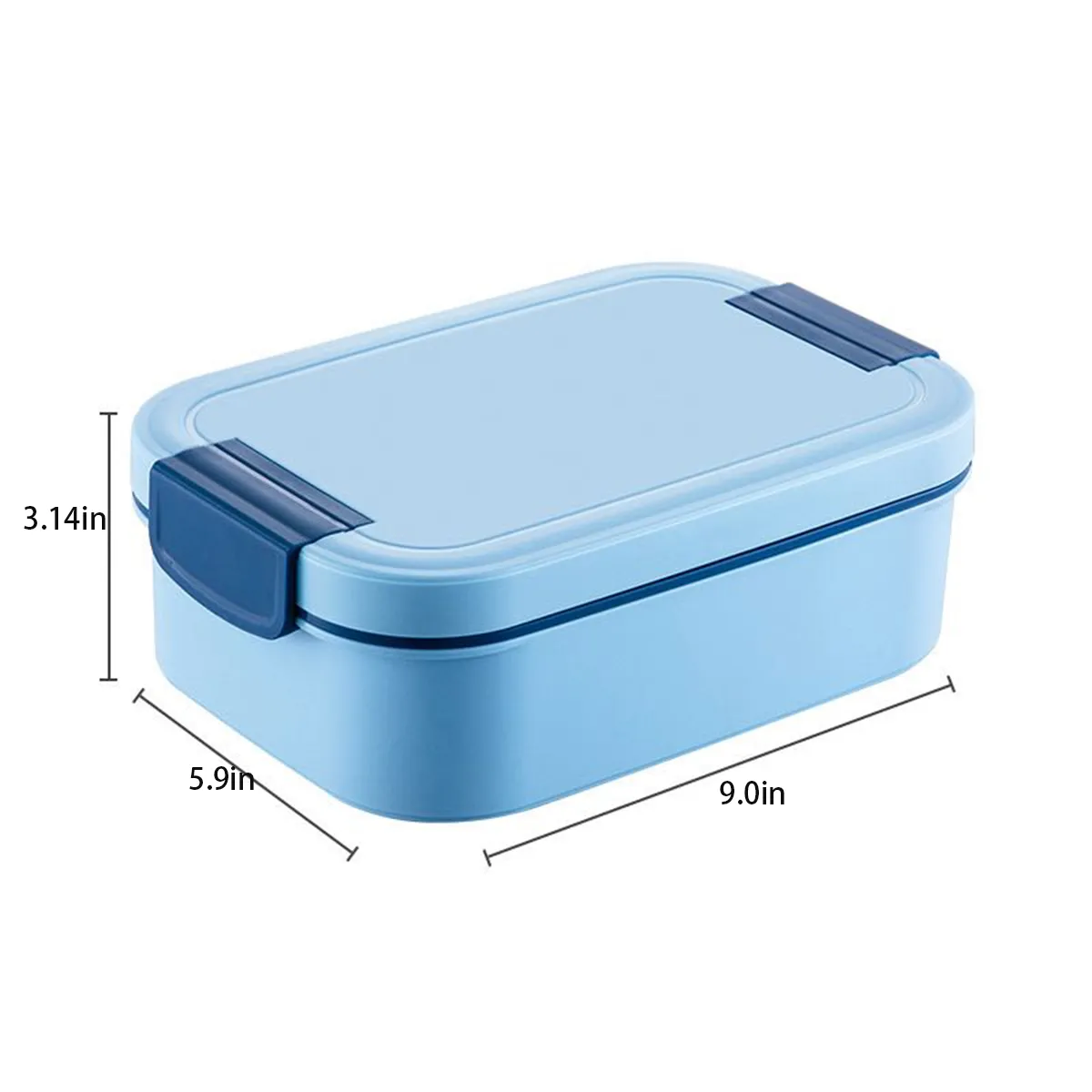 Portable Safe Fresh-Keeping Storage Double-Layer Lunch Box 3