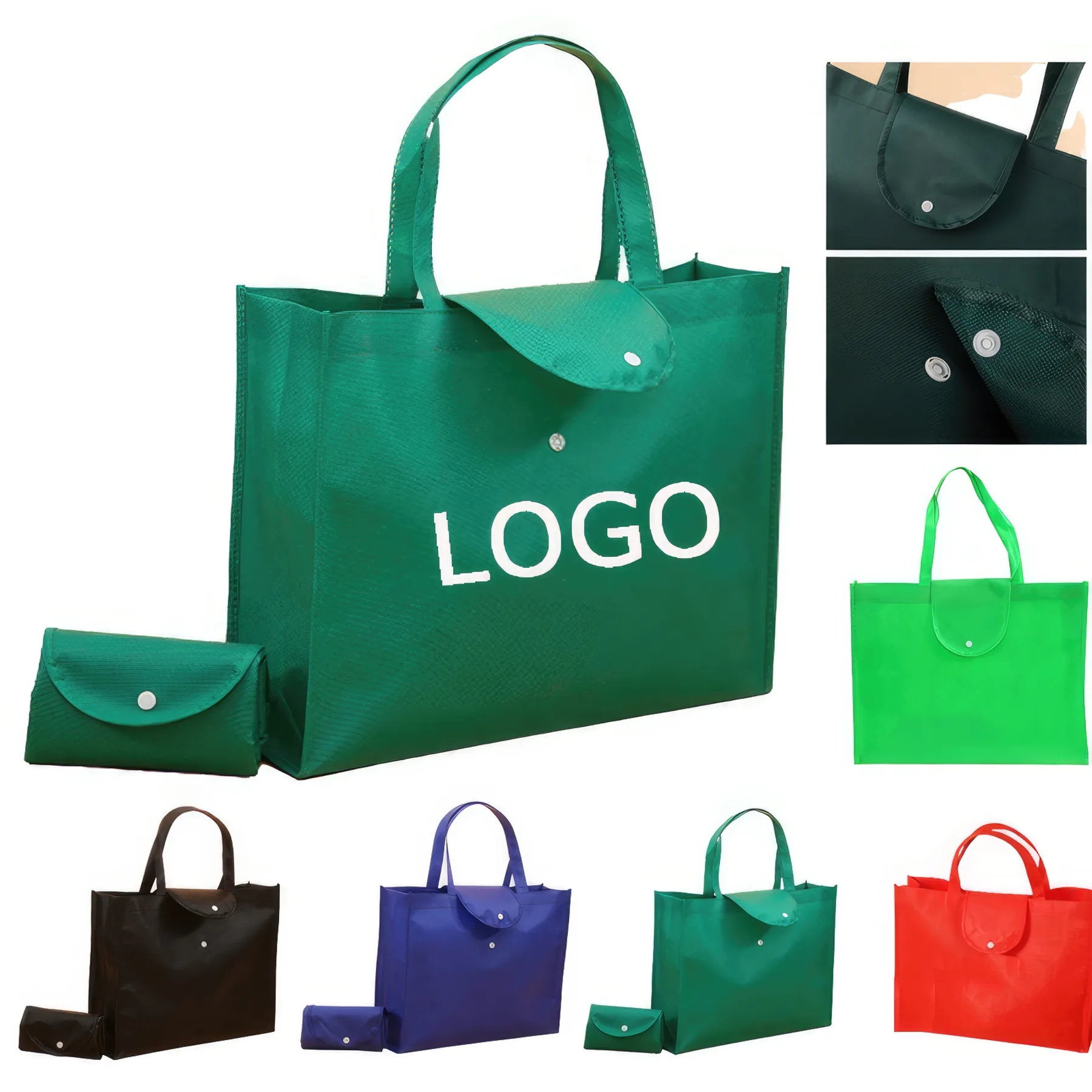Button Non Woven Bag 2