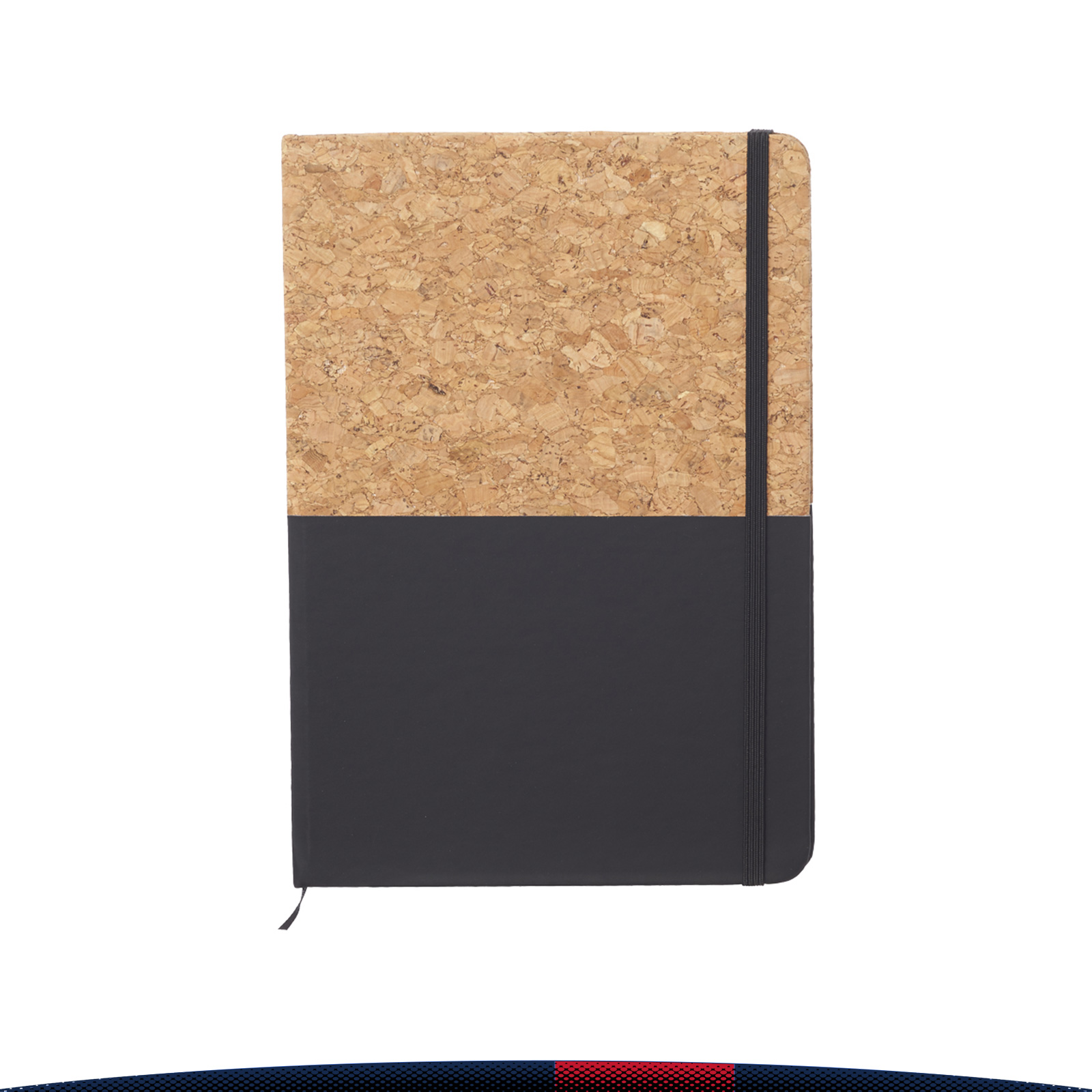 Two Tone Hard Cover Cork Bound Notebook 1