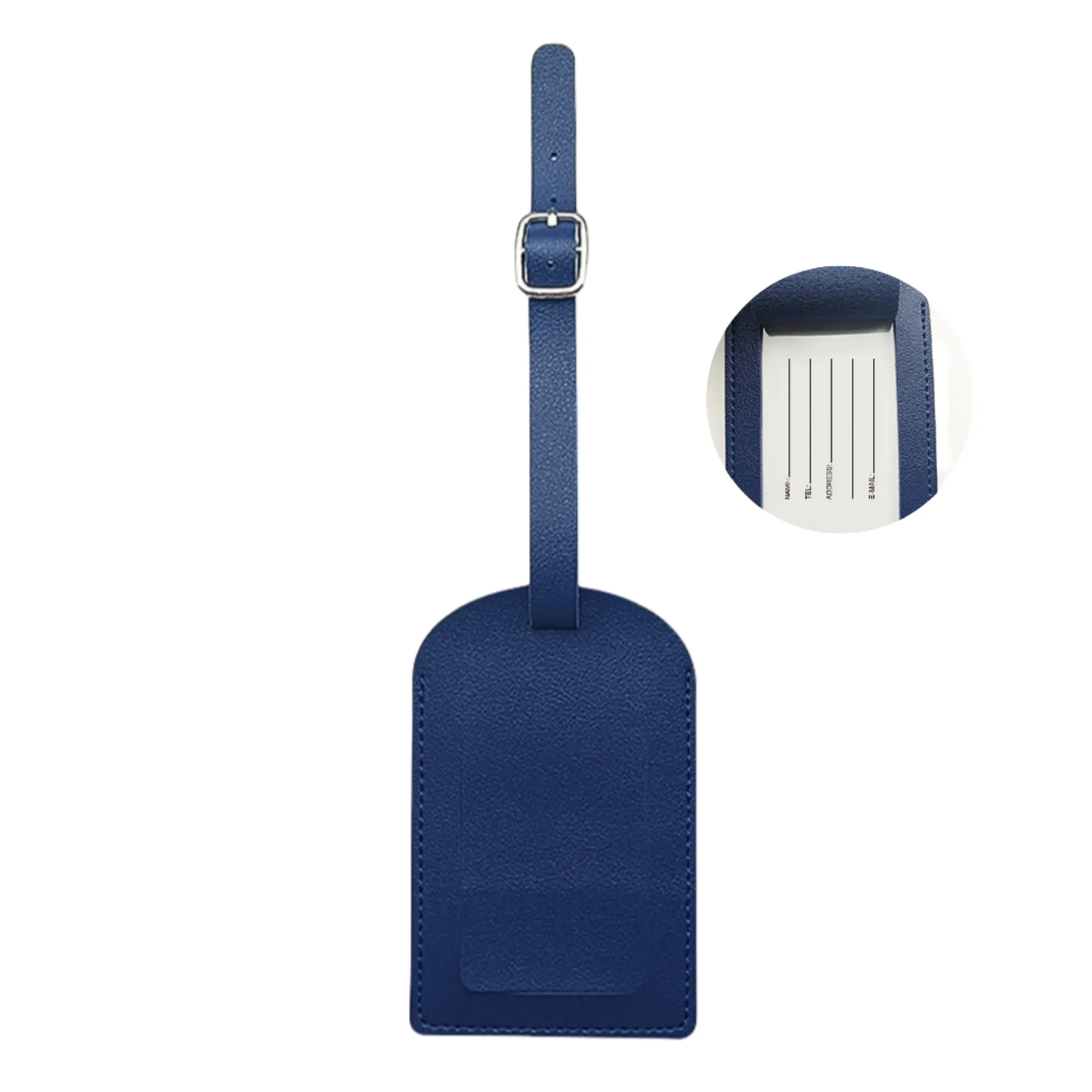 Dual Flip Multifunctional Thickened PU Luggage Tag 4