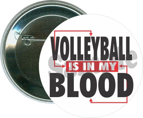 Volleyball is in my blood, Volleyball Button 2