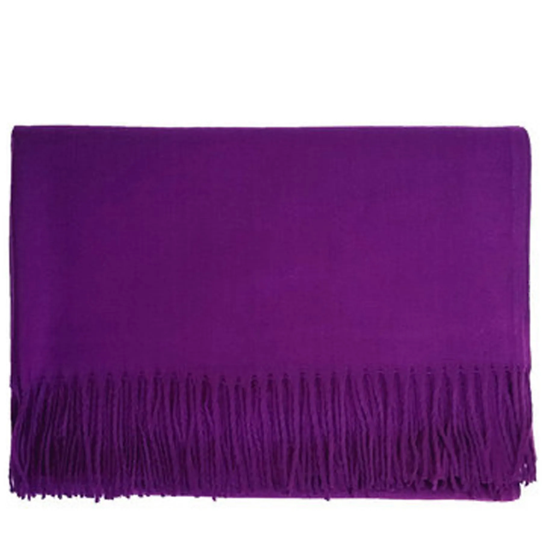 230G Winter Cashmere Scarf With Fringes 21
