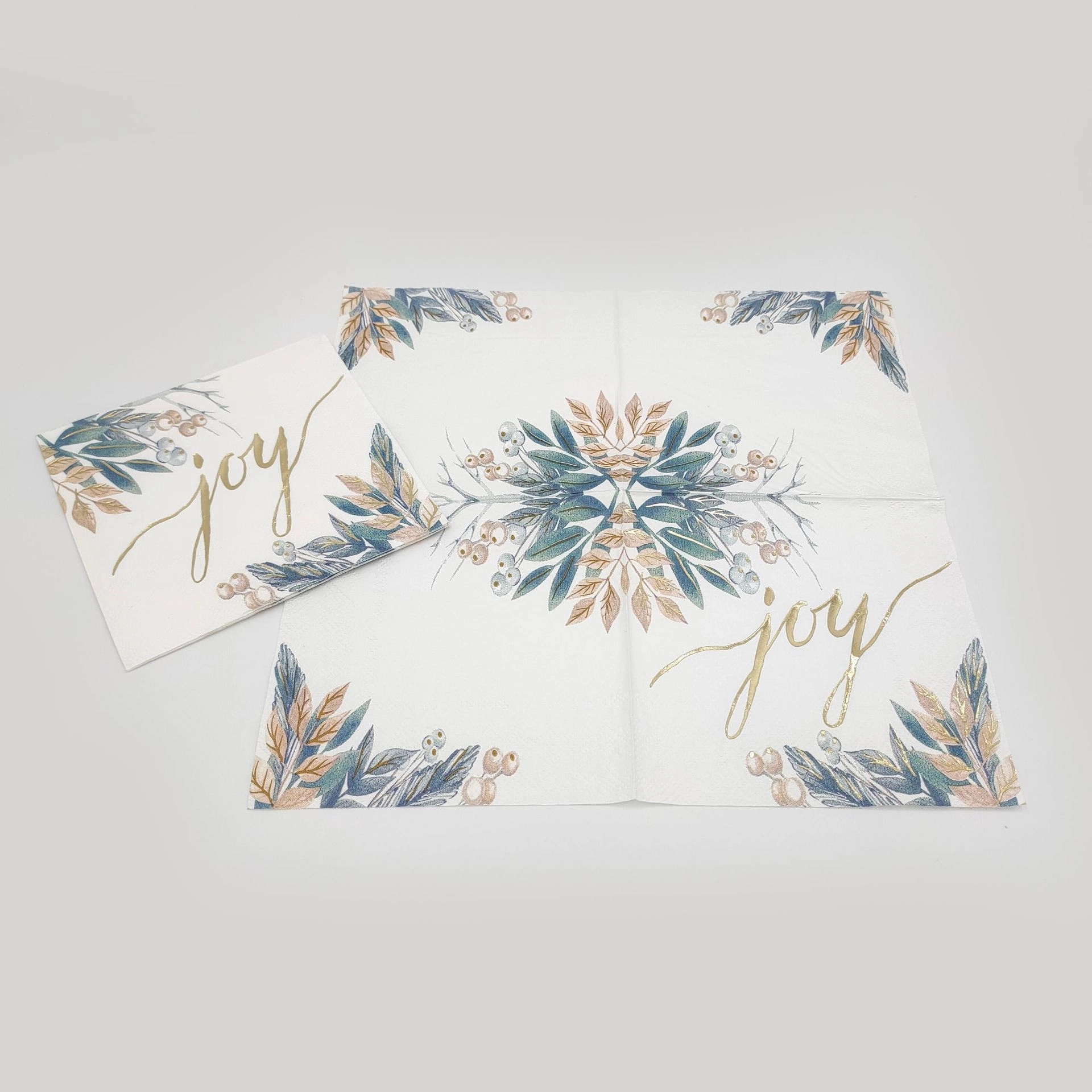 Custom Gold Foil Disposable Paper Napkins 5
