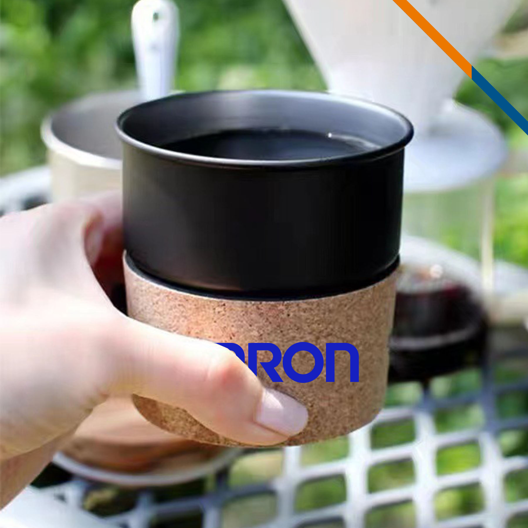Foruy Foldable Cork Cup Sleeve 6