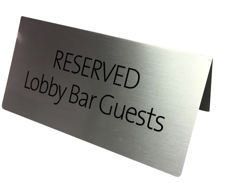 TopLine Table Tent Sign