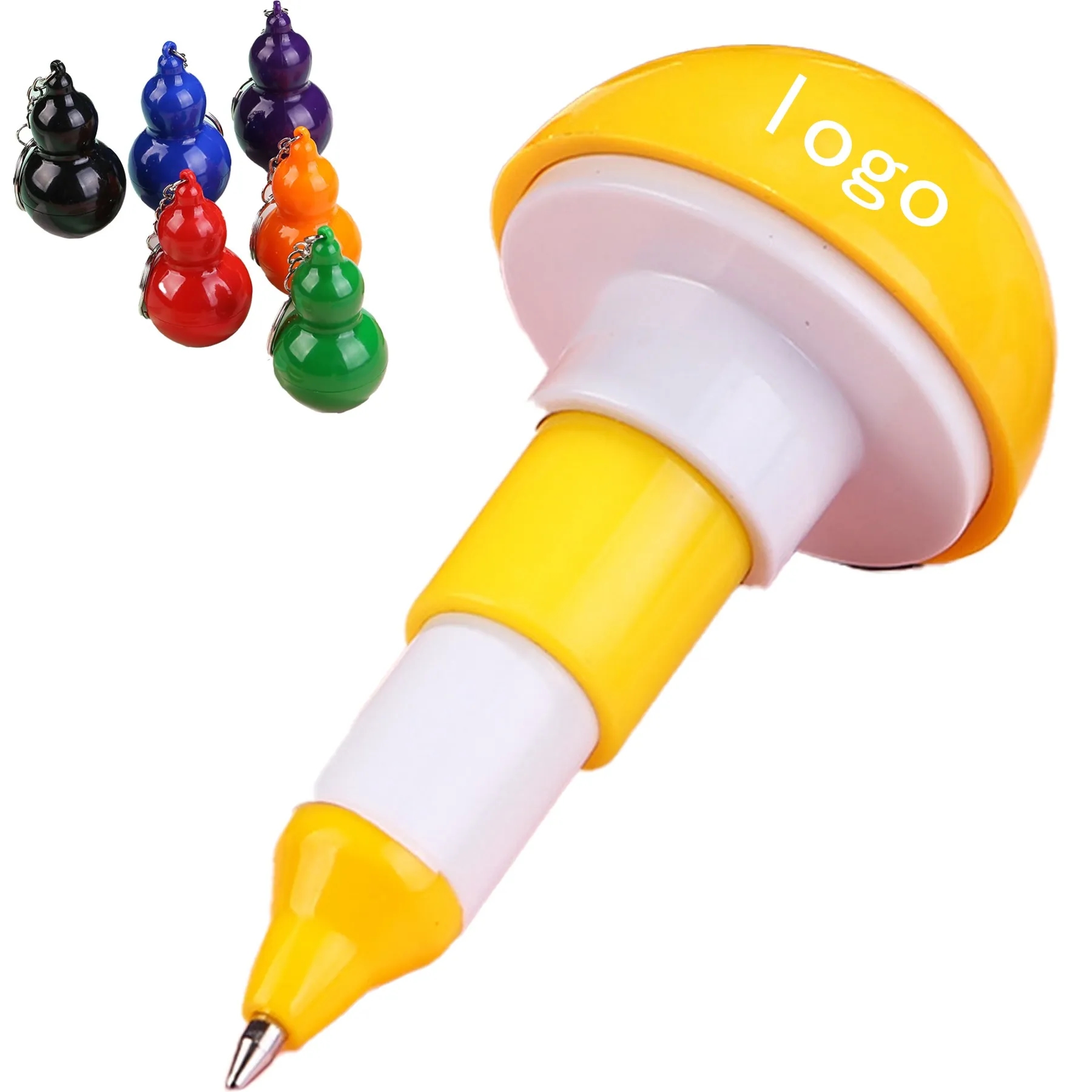 Gourd Shaped Retractable Ballpoint Pen 2