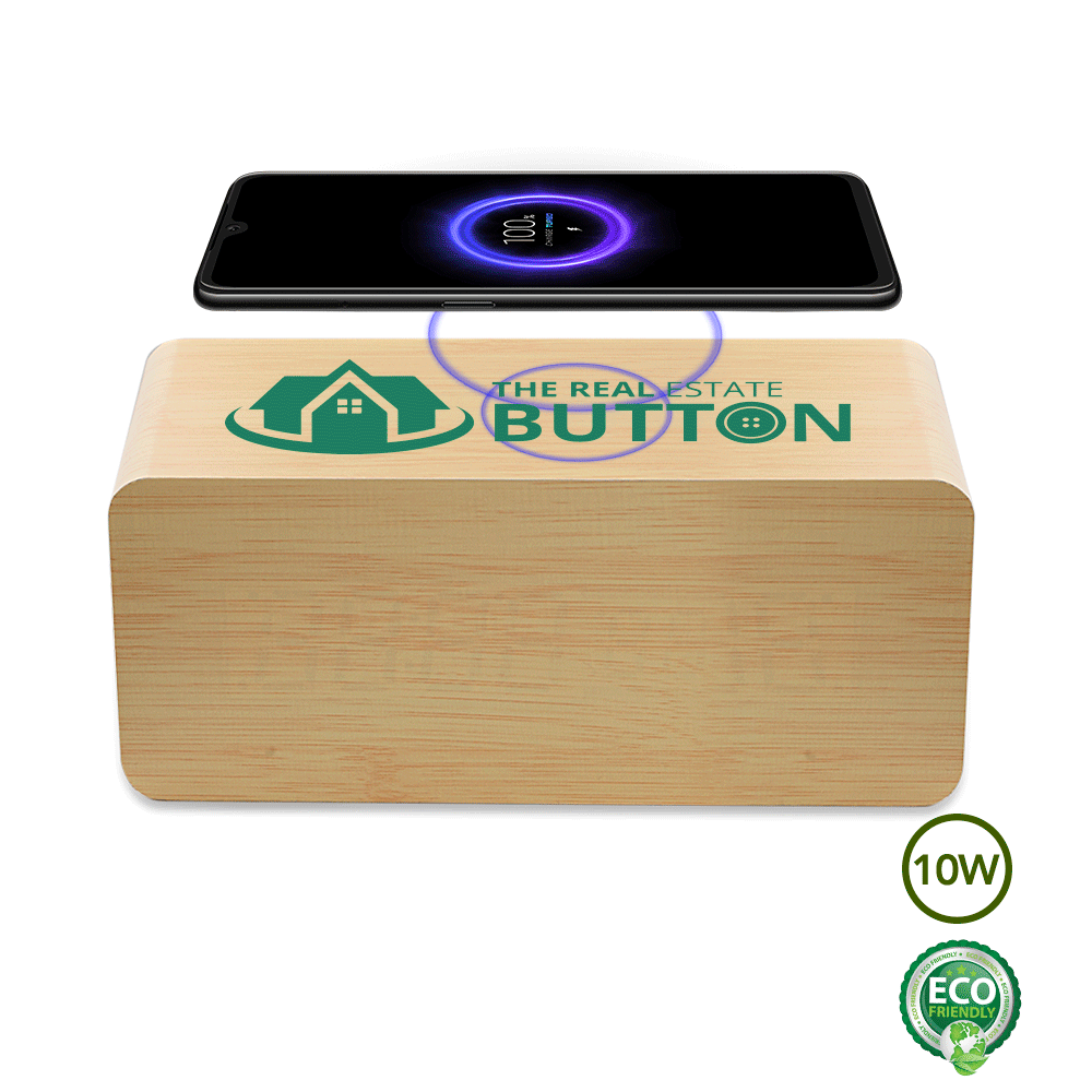 Clement Eco-Friendly Alarm Clock and Wireless Charger 10