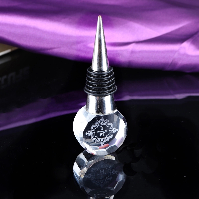 Custom 3d Crystal Bottle Stopper 3