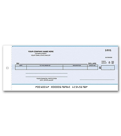 Checks, Compact General Disbursement Center 1