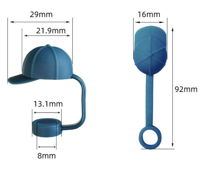 Silicone baseball Hat Straw Covers Cap 7