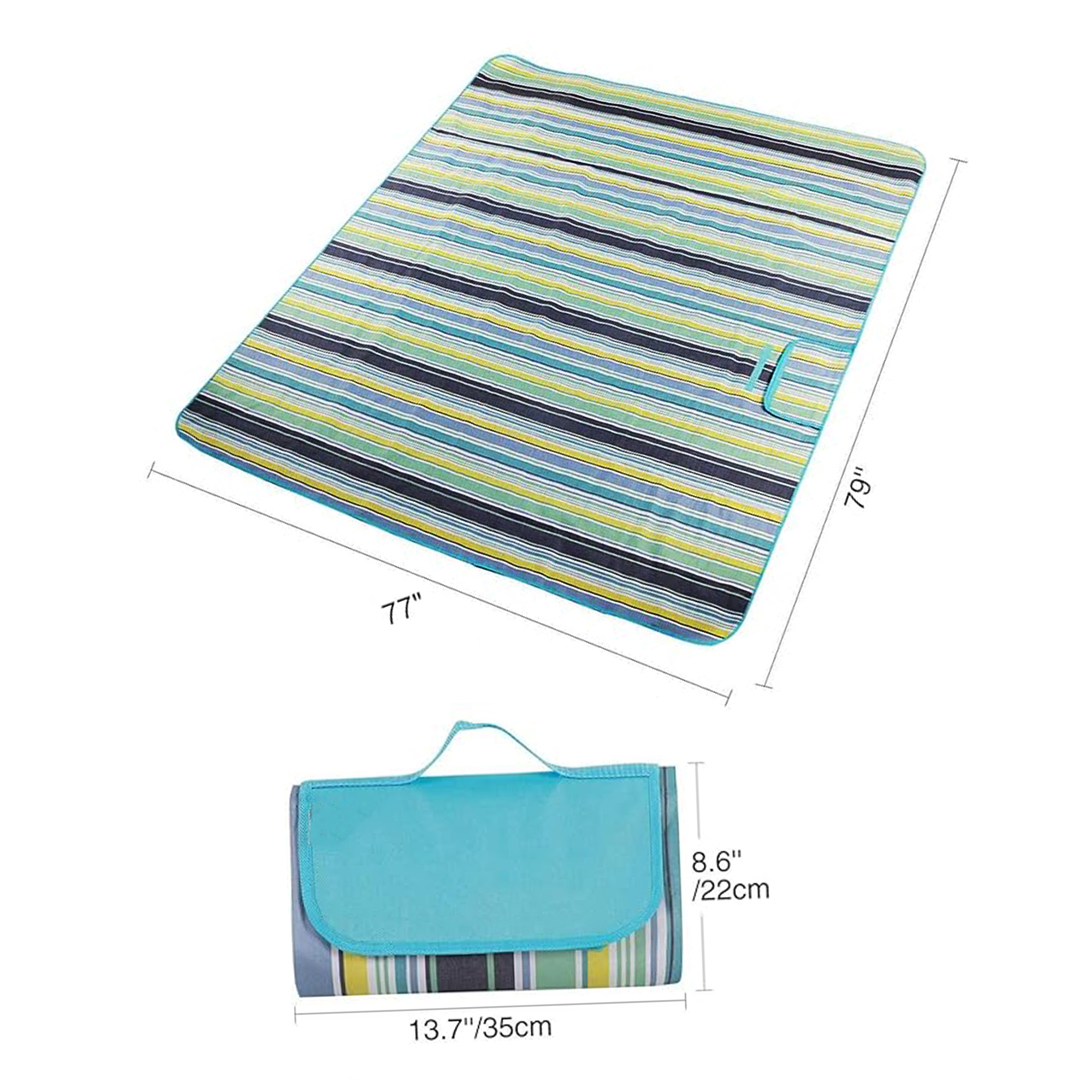 Extra Large Picnic Blanket Waterproof Sandproof 6
