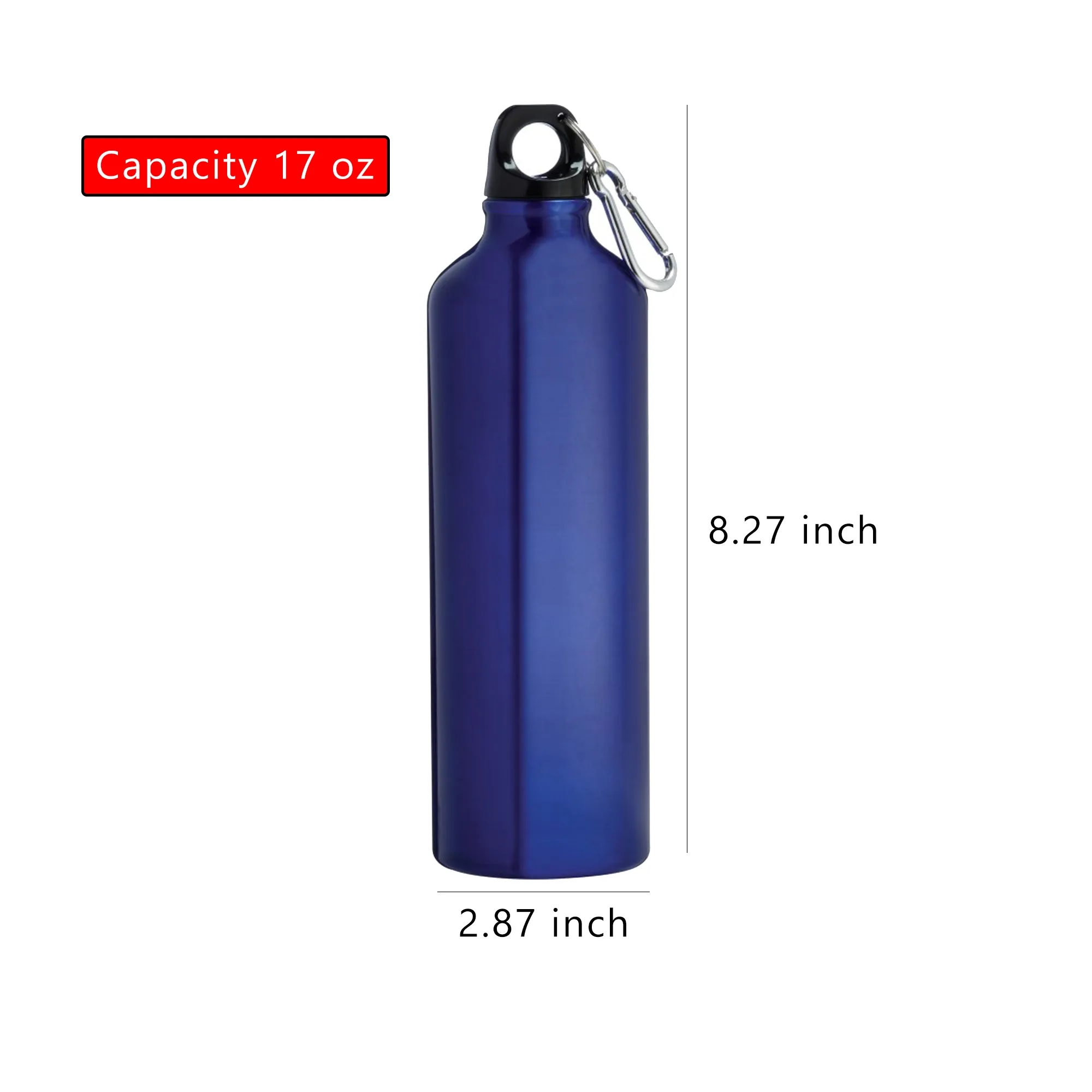 17 oz Outdoor Sports Portable Aluminum Sports Bottle 5