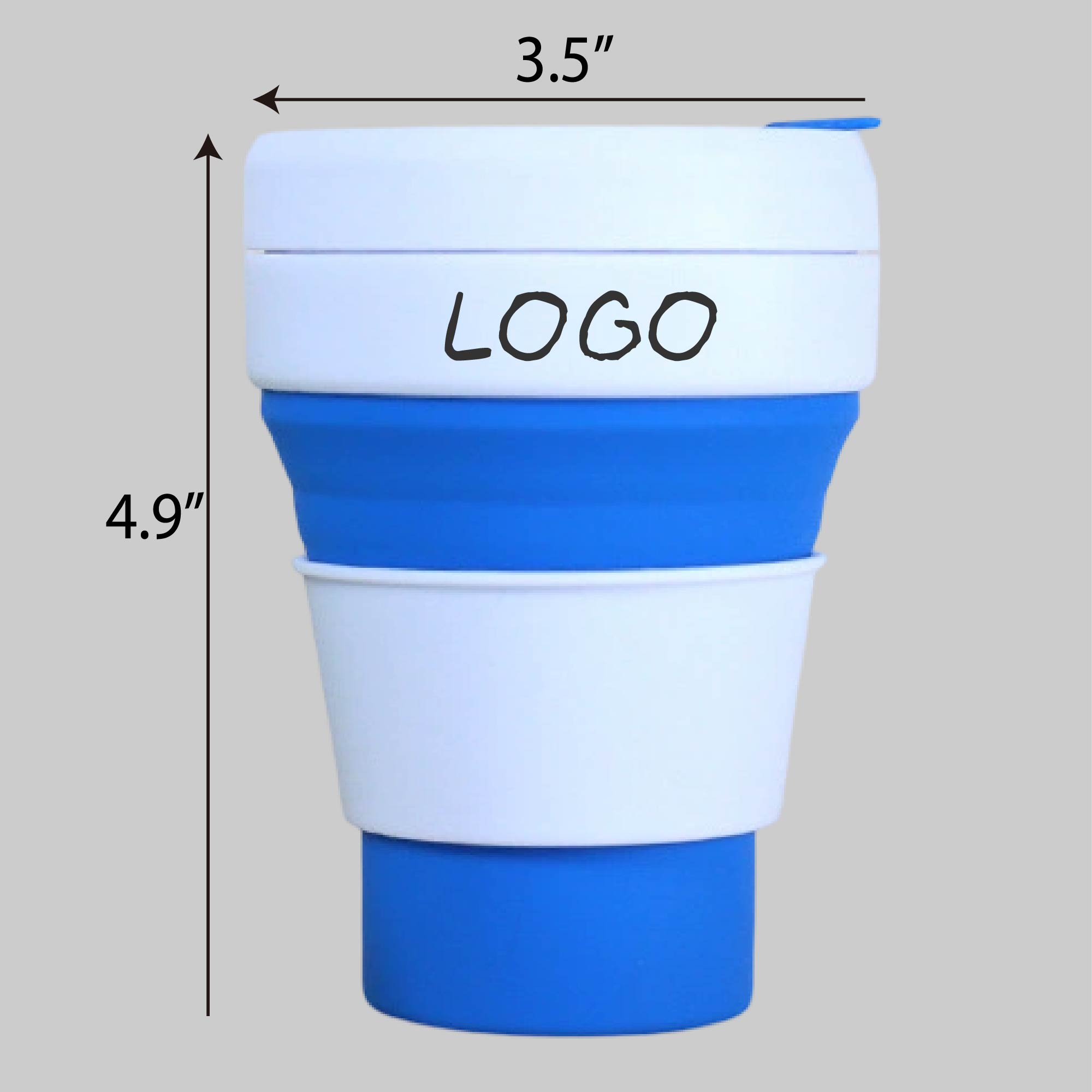 Silicone Folding Travel Cup 3