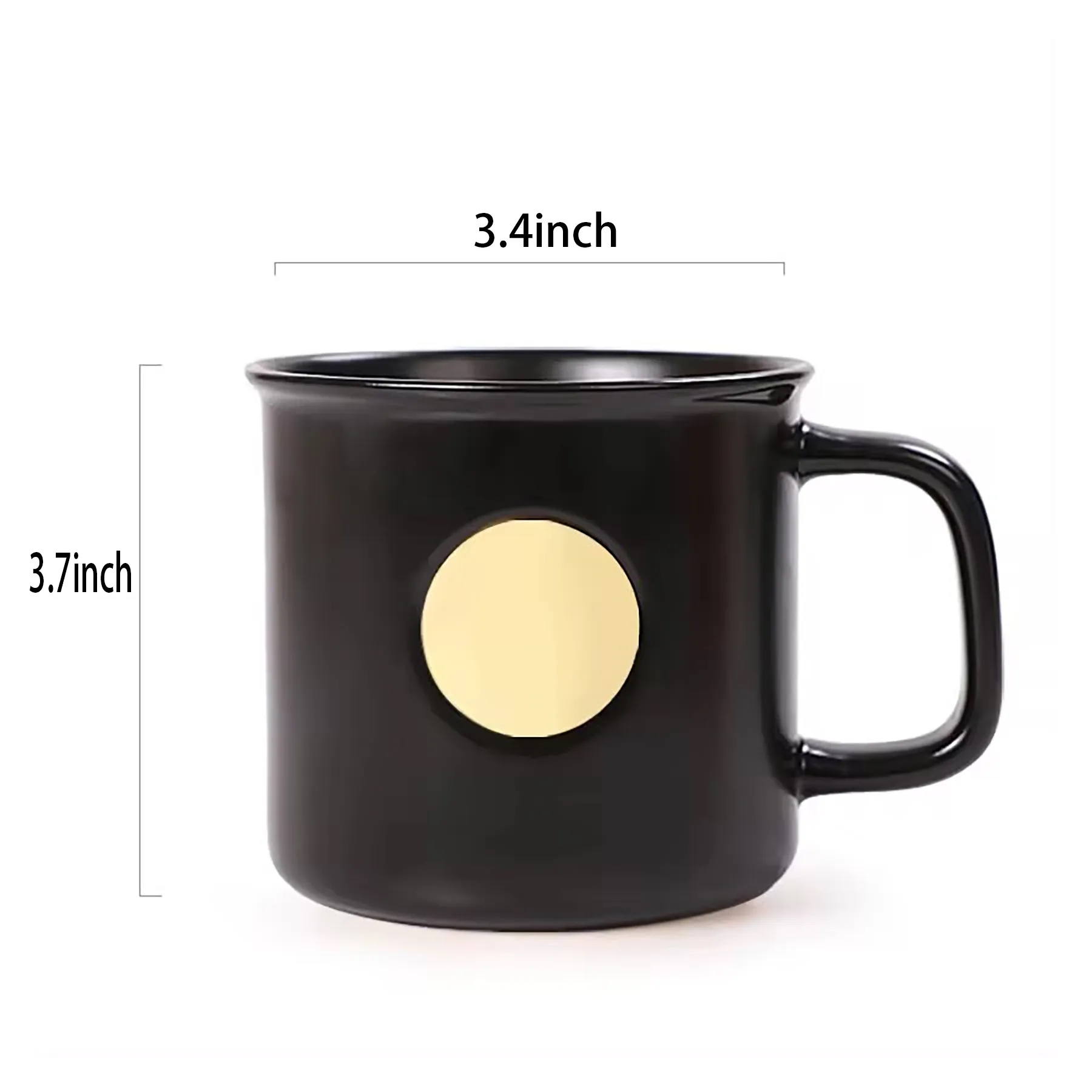 14Oz Copper Octopus Scale Ceramic Mug 3