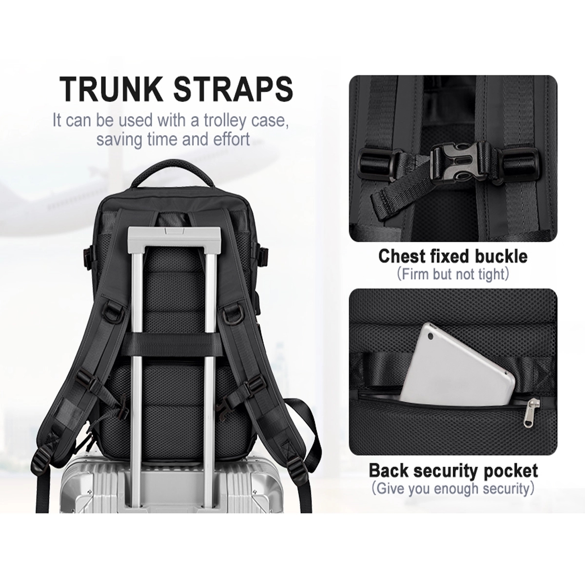 Watreproof Travel  Bag School Backpack 4