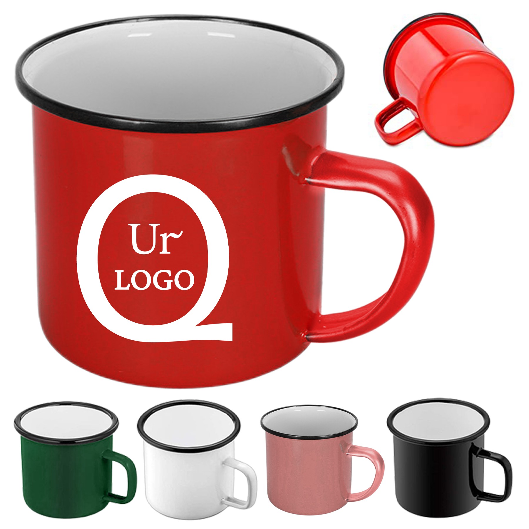 6.76Oz Enamel Cup