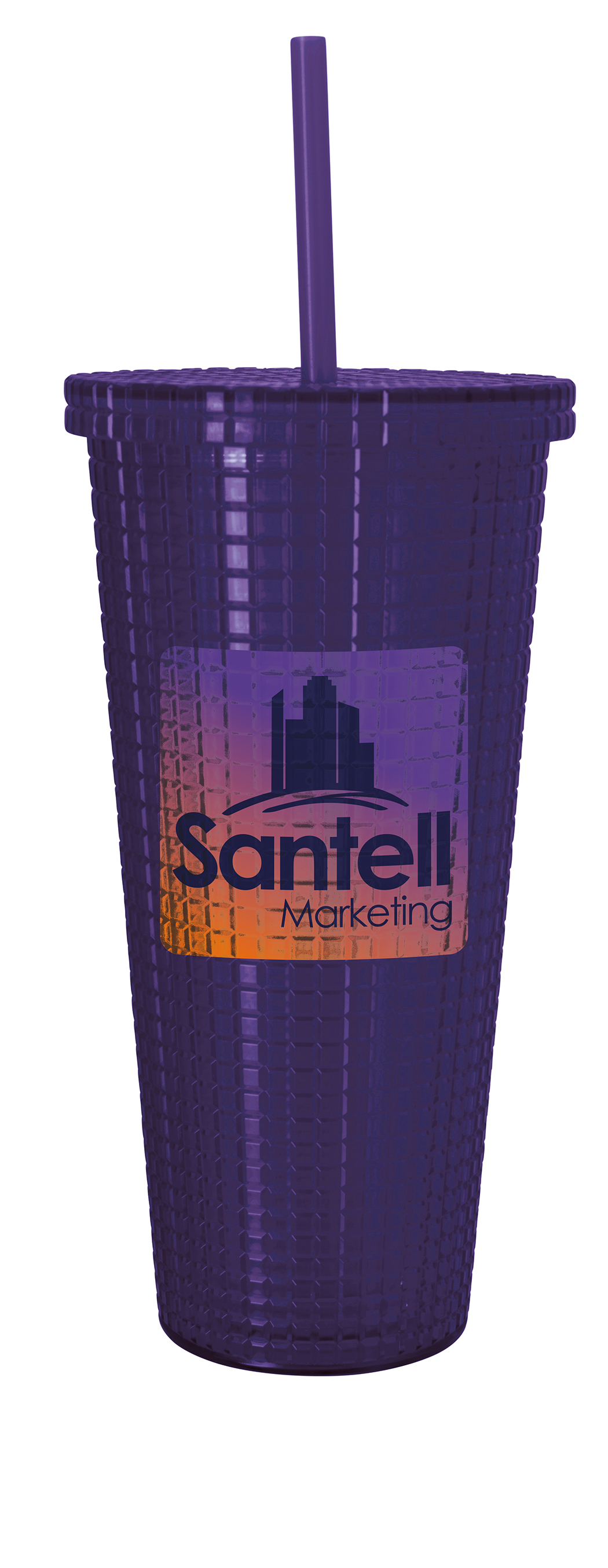 Good Value™ Square-Pattern Double-Wall Tumbler - 23 oz. 5